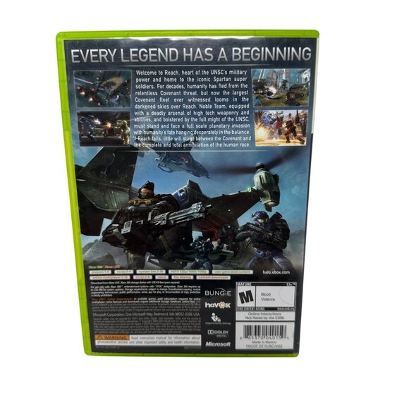 Halo Reach - XBox 360 - CIB - Tested/Works - Picture 2 of 4